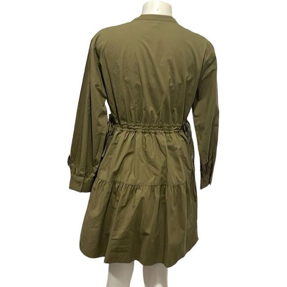 Rails ivy moss long sleeve tiered, mini shirt dress size small - Picture 3 of 11